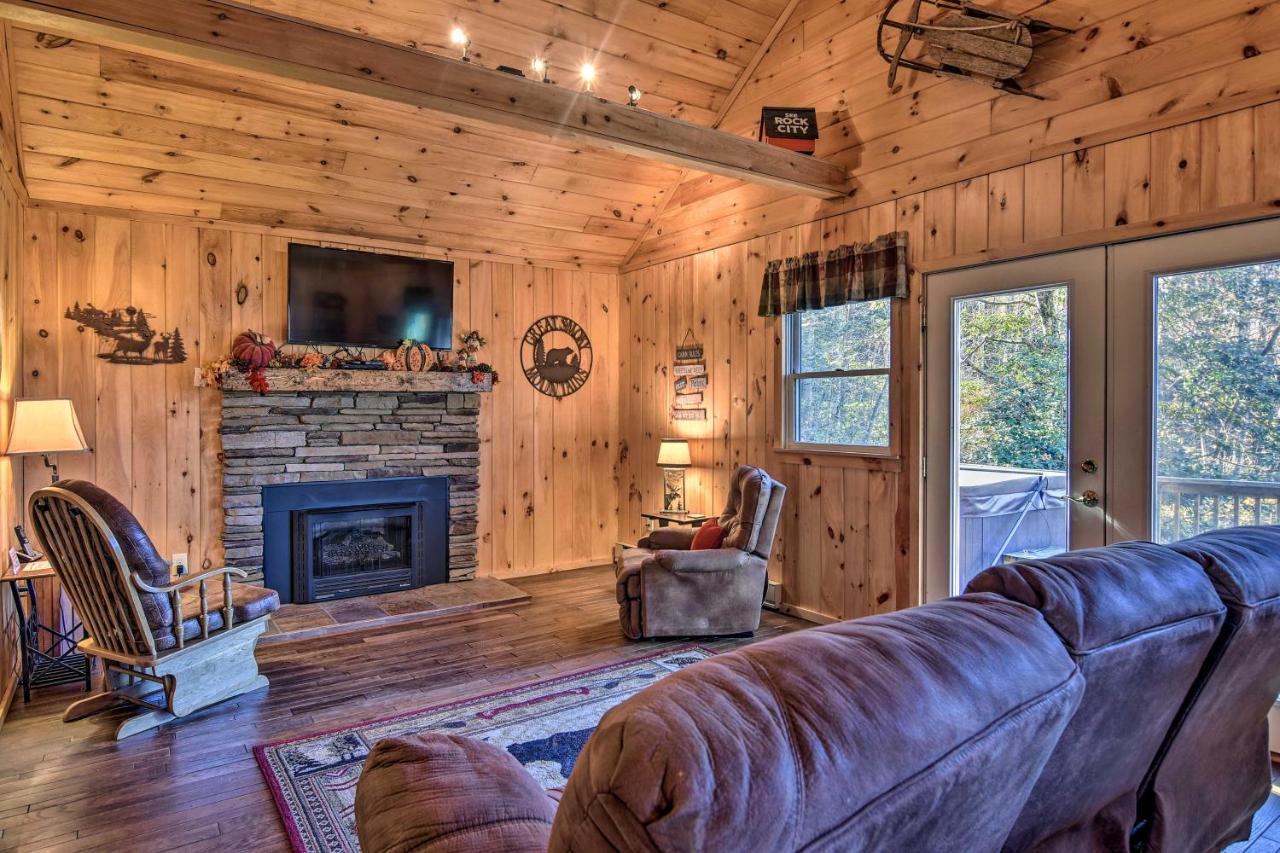 Natures Retreat With Hot Tub 7 Mi To Bryson City Whittier Экстерьер фото